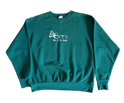 Delta Sweater Men's Size XL Green Long Sleeve Vintage  - Image 1 of 4