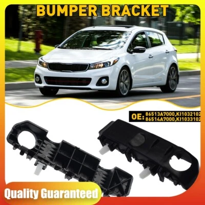 Par de soportes de retención de parachoques delantero lado izquierdo y derecho para Kia Forte5 2014-2018 Foto 1 de 4