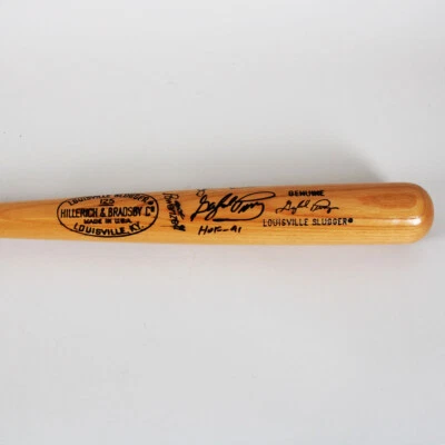 Gaylord Perry Signed Bat Giants - COA JSA - Image 1 of 4
