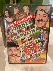 Los Traviesos Viruta y Capulina (8 Pack) - DVD - Imagen 1 de 2