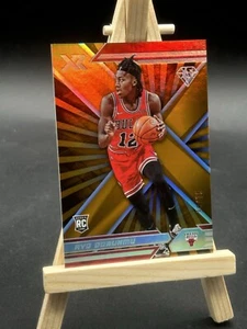 AYO DOSUNMU 2021-22 PANINI CHRONICLES XR ORANGE #d /75 ROOKIE CHICAGO BULLS RC - Picture 1 of 2