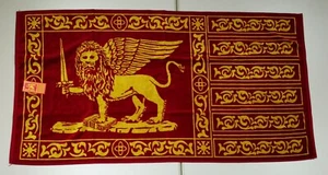 Telo Mare Veneto Bandiera Repubblica Veneta Serenissima Guerra San Marco Rosso - Zdjęcie 1 z 2