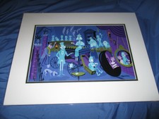 HAUNTED MANSION Art Print SHAG -Disney Exclusive  DOOMBUGGY / HITCHHIKING GHOSTS