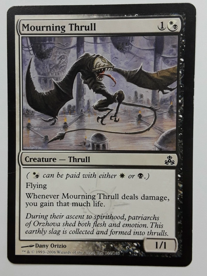 MTG Mourning Thrull Guildpact Regular Common - Image 1 of 1