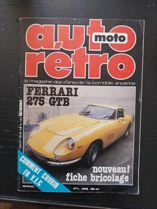 AUTO RETRO 9 FERRARI 275 GTB AUBURN 876 SPEEDSTER LANCIA FULVIA 1600 HF HARLEY D - Imagen 1 de 2