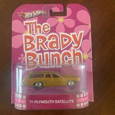 🏁 Hot Wheels Retro Entertainment Brady Bunch 1971 Plymouth Satellite 1:64 🏁 Foto 1 de 4