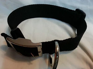1.5 Adjustable Double Bar Buckle Dog Collar USA Strong USA Made - Picture 1 of 9
