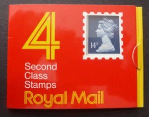 Great Britain Window Booklet - 1988 Harrison GB1 - Code P on the back - Picture 1 of 2