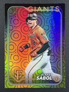 BLAKE SABOL 2024 Topps Series 2 Foil estivo #521 San Francisco Giants - Foto 1 di 2