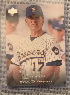 1995 Upper Deck Minors #182 Jim Cole - Image 1 of 2