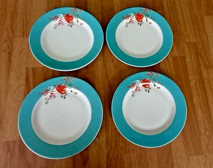 New Set of 4-Retired Lenox Chirp Fine Bone China 6 3/8 Dessert Plates Pristine - Picture 1 of 4
