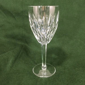 Copa de vino Waterford Crystal Carina 7 1/8" firmada vintage hecha en Irlanda - Imagen 1 de 5