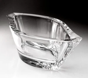 Rosenthal Classic Rhombus Glass Bowl, Heavy Lead Crystal, Germany, - Picture 1 of 15