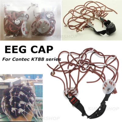 Tapa EEG de goma ajustable estándar 10-20 para máquina CONTEC EEG Foto 1 de 3