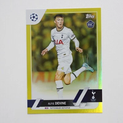 2022-23 Topps Chrome UCC #129 Alfie Devine RC Rookie /299 - Image 1 of 2