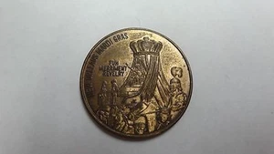 COIN TOKEN HAPPY 250TH BIRTHDAY NEW ORLEANS LOUISIANA 1968 MARDI GRAS 10+ CLUB - Picture 1 of 2