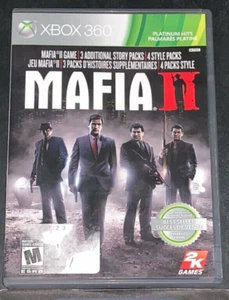 Mafia II 2 Platinum Hits Microsoft Xbox 360 Complete CIB Fast Ship Out - Picture 1 of 1