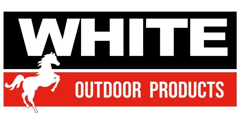 Blanco (Tractor) Productos Eléctricos Exterior NUEVO Letrero 12 x 24" EE. UU. ACERO Foto 1 de 1