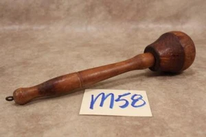 M58B VINTAGE WOODEN DARNING EGG SOCK WOOD DARNER SEWING TOOL - Picture 1 of 1
