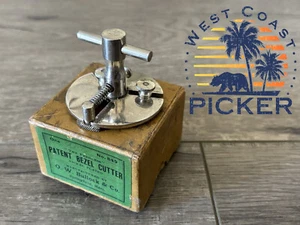 Antique “The Peerless” Patent Bezel Cutter O.W. Bullock & Co. No. 849 - Picture 1 of 9