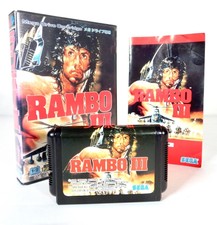 Rambo III sega mega drive japanese version japan