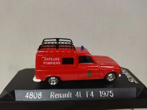 RENAULT 4L F4 1975 FIRE/SAPEURS POMPIERS 1:43 SOLIDO 4808 - Imagen 1 de 6
