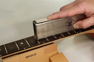 8" Guitar/Bass Fret Leveling Beam - Nickel plated Steel - Picture 1 of 3