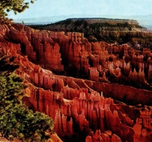 Boot Mesa Queen's Garden Bryce Canyon Nationalpark Plateau UT Vintage Postkarte - Bild 1 von 3