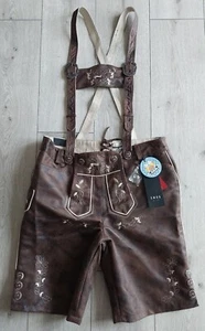 Bayrische Lederhose SMOG, Shorts, Polyester, Gr. M, Neu, China - Bild 1 von 21