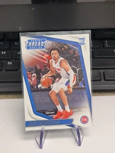 2021-22 Panini Chronicles Threads Cade Cunningham Rookie RC #79 Pistons - Picture 1 of 2