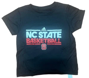 Adidas NC State Basketball Boy's Short Sleeve T-Shirt Brown 3T - Picture 1 of 2