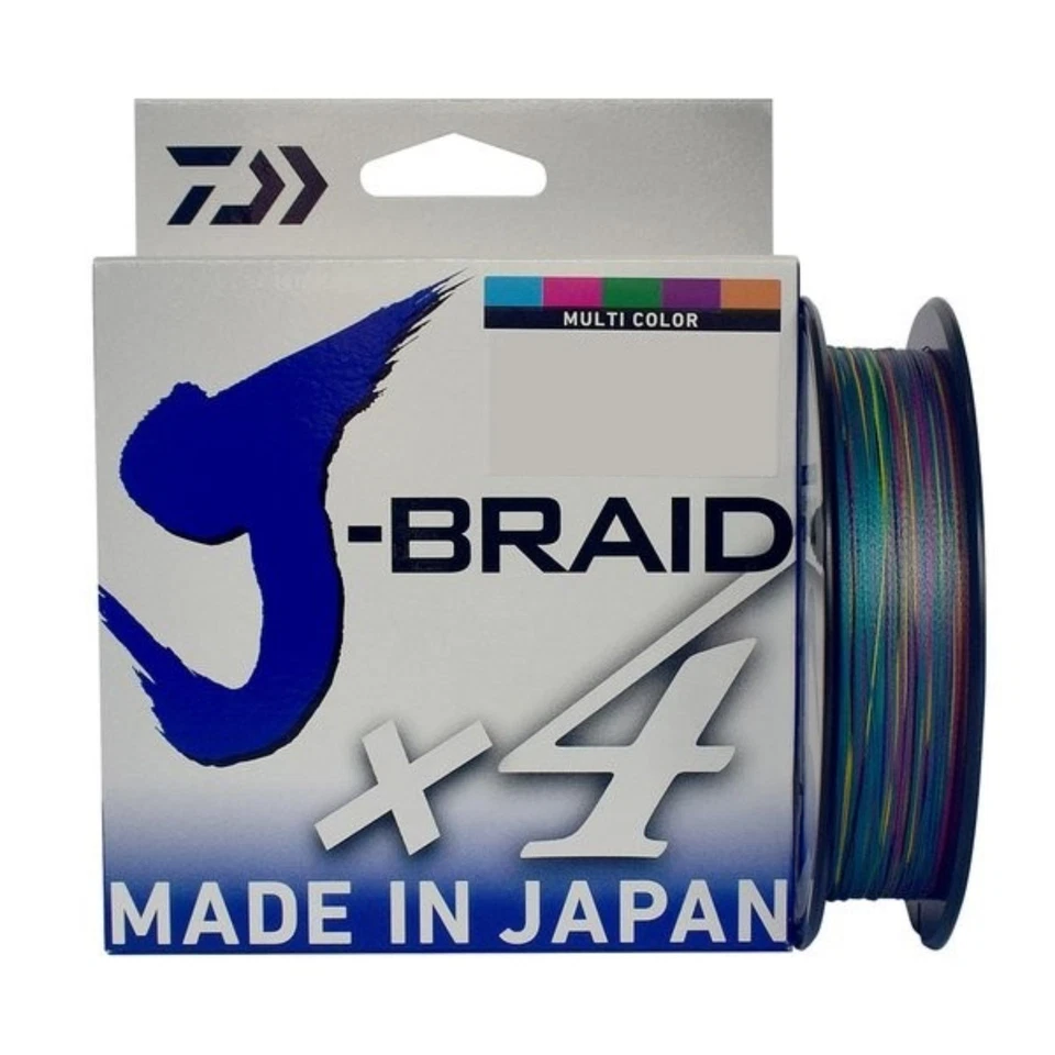 Катушка наполнителя Daiwa JB4U65-550MU J-Braid X4 65 фунтов многоцветная 300 ярдов - Изображение 1 из 1