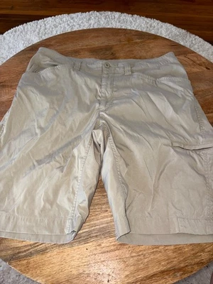 Pantalones Cortos Patagonia Para Hombre 36 Beige Tostado Senderismo Sendero Nylon Exterior Largos Foto 1 de 4