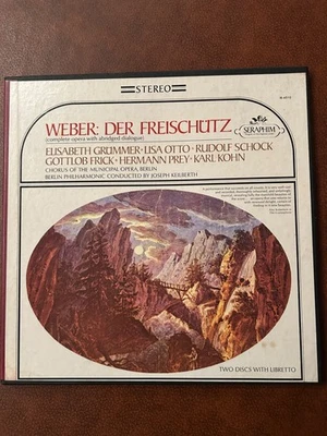 2xLP Box Set Weber-Der Freischütz (Complete Opera With Abridg IB-6010 Vinyl 12'' - Image 1 of 2