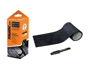 Foliatec COCKPIT Designfolie Alcantara Optik, schwarz 15 x 140 cm Panther Wrap - Bild 1 von 11