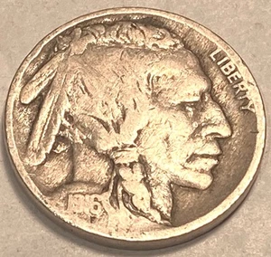 1916 P Büffelnickel sehr schön + ohne Reserve *J773 - Bild 1 von 2