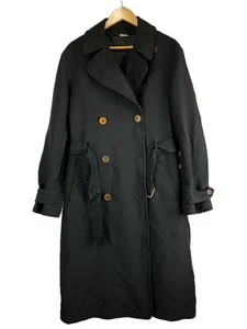 COMME des GARCONS HOMME DEUX Trench Coat S Polyester BLK DD C003 - Picture 1 of 7