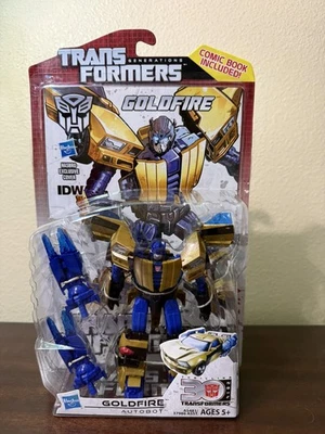 Hasbro Transformers Generations Thrilling 30 IDW Comic Goldfire MOSC New SEALED - Image 1 of 3