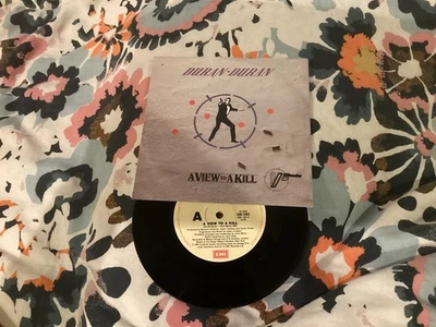Duran Duran A View To A Kill Picture Cover 7” Vinyl James Bond 007 John Barry - Image 1 of 2