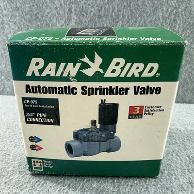 Rain Bird CP-075 Heavy Duty In-Line Valve 3/4" Automatic Sprinkle Valve - Image 1 of 4
