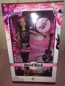 Hard Rock Barbie 2006 (blond) - Barbie Collector Pink Label; Mattel; NRFB - Bild 1 von 12