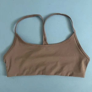Sujetador deportivo Vuori AllTheFeels BlissBlend marrón pimienta talla grande - Imagen 1 de 4