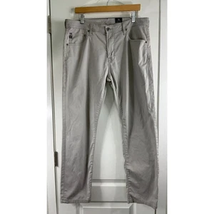 AG Adriano Goldschmied The Tellis Modern Slim Pants Gray Print Men's 36 x 34 - Picture 1 of 12