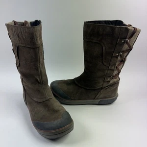Keen Hoodoo III Boots Womens Size 9.5 Waterproof Winter Leather Lace Up Shoes - Picture 1 of 9