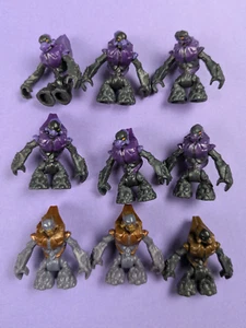 HALO Mega Bloks Construx Purple/Copper Covenant Grunts (9X) 96828 Combat Unit - Picture 1 of 2