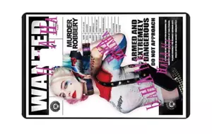 Harley Quinn Fan Art Credit Card Decals - Picture 1 of 1
