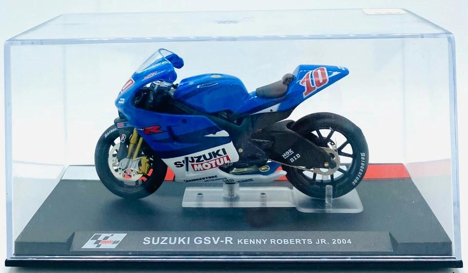 EBOND Modellino Suzuki GSV R - Kenny Roberts Jr. - 2004 - Die Cast - 1:24 - 0209 - Immagine 1 di 1
