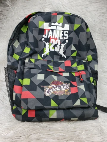 CLEVELAND CAVALIERS King Lebron James 23 Backpack Book Bag Cover