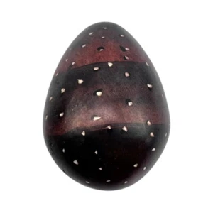 Maasai Market Handmade African Kenya Kisii Soapstone Easter Eggs With Speckles   - Picture 1 of 3