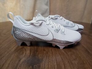 Nike Vapor Edge Speed 360 2 White Silver Football Cleats Mens Size 7 DA5455-102